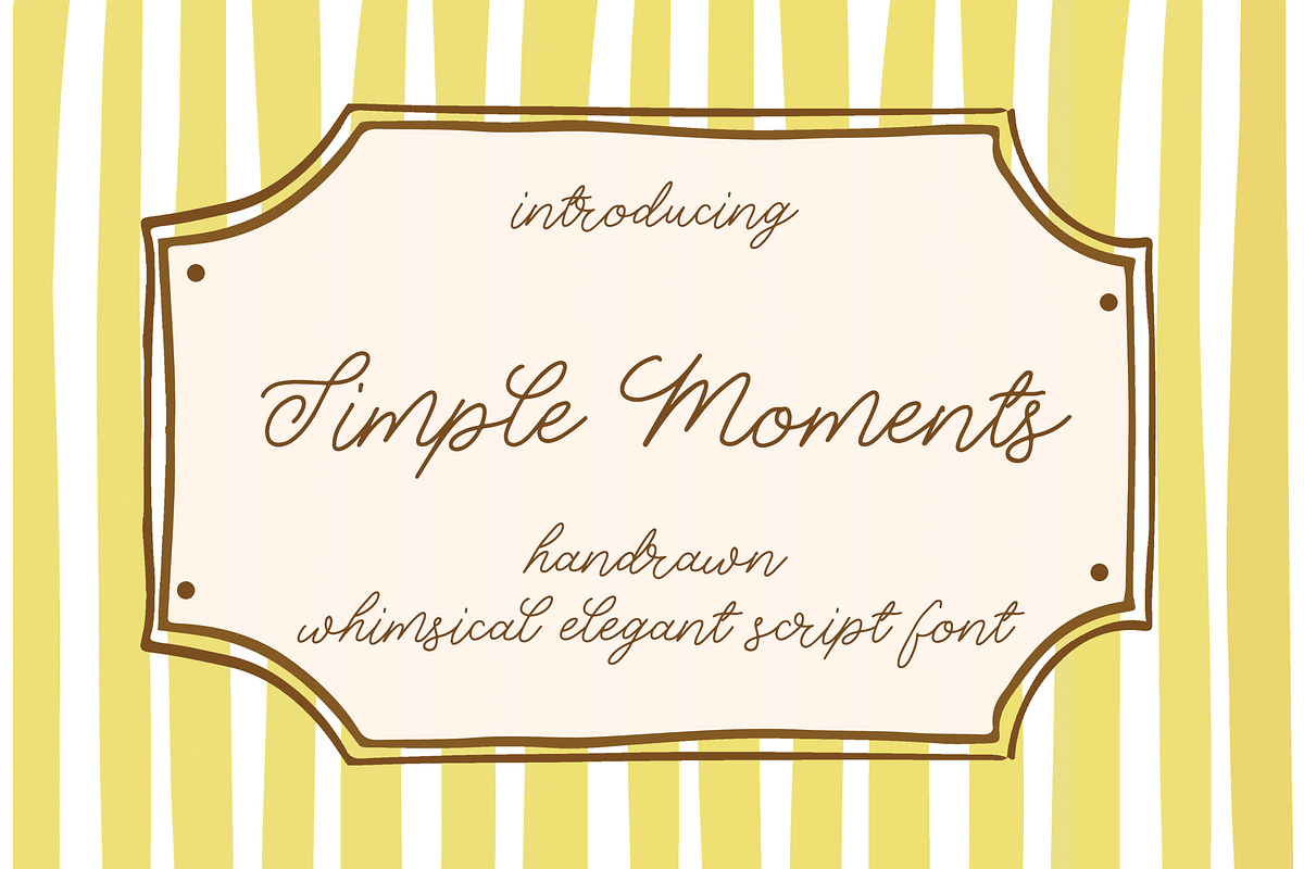 Whimsical Wedding Invitation Font, a Handwritten Font by Amalia Calligraphy (Photo 1 of 8)