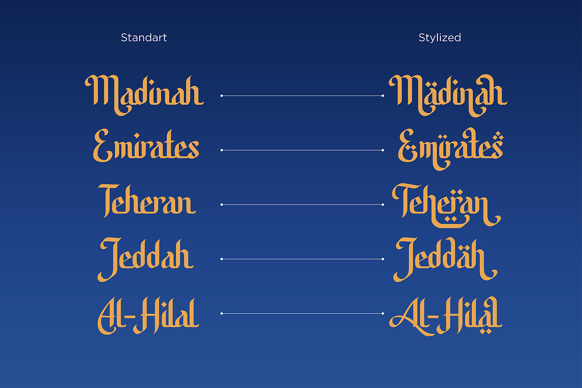 Ammar Arabic Font Style, a Script Font by bazzier_graphik (Photo 5 of 10)