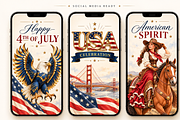 American Spirit – 70 USA Clipart, an Object Illustration by MarisoArt (Thumbnail 6 of 8)