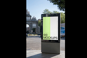 Madrid Street Poster Mockup P002