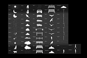 Cityscape Stamp Brushes Procreate, a Brush Add-On by aivos (Thumbnail 6 of 9)