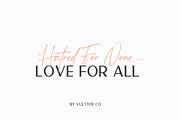 Anamortee // Modern Calligraphy Font, a Script Font by Vultype Co. (Thumbnail 7 of 13)