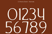 CS Florens Drawn, a Serif Font by Craft Supply Co. (Thumbnail 4 of 8)
