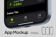 iPhone App Mockup Set, an iPhone Mockup by Croma Studio (Thumbnail 1 of 6)