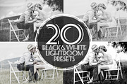 Black&White Lightroom Presets, an Action Add-On by Photoshop-Store.com (Thumbnail 1 of 5)