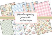 Grandmillennial Floral Pattern, a Pattern Graphic by Neon Studio (Thumbnail 4 of 6)
