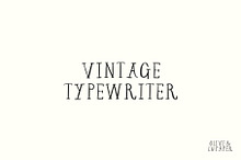 Vintage Typewriter