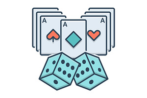 Casino Cards Icon