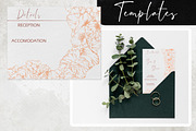 Peach fuzz wedding: Passionate poppy, a Stationery Template by MsFlaffy (Thumbnail 5 of 8)