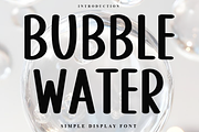 Bubble Water, a Script Font by InermediaSTUDIO (Thumbnail 1 of 7)