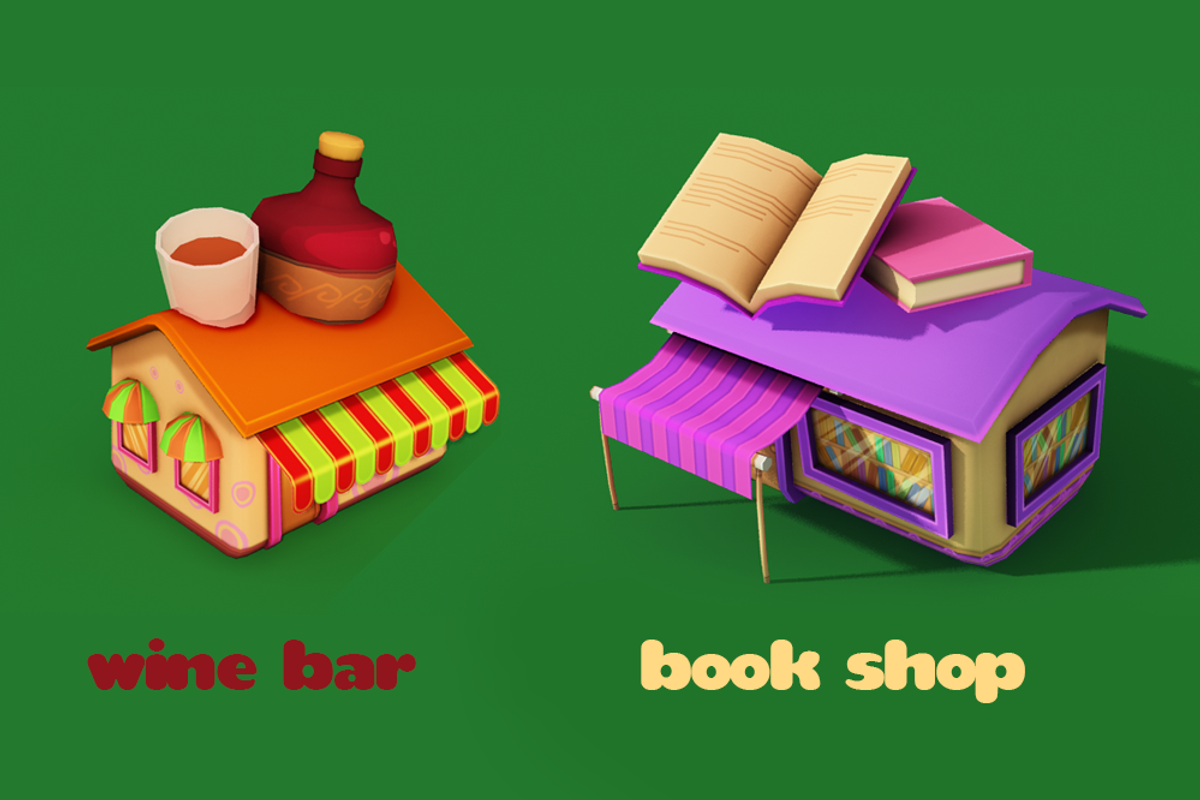 Cartoon Shop, an Architecture 3D Model by Souchenki (Photo 12 of 21)