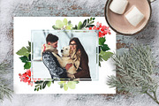 4-in-1 Watercolor Christmas Set, a Card Template by Karma (Thumbnail 5 of 34)