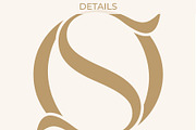 OS SO QS SQ Wedding Monogram Logo, a Branding & Logo Template by LogoAV (Thumbnail 3 of 6)