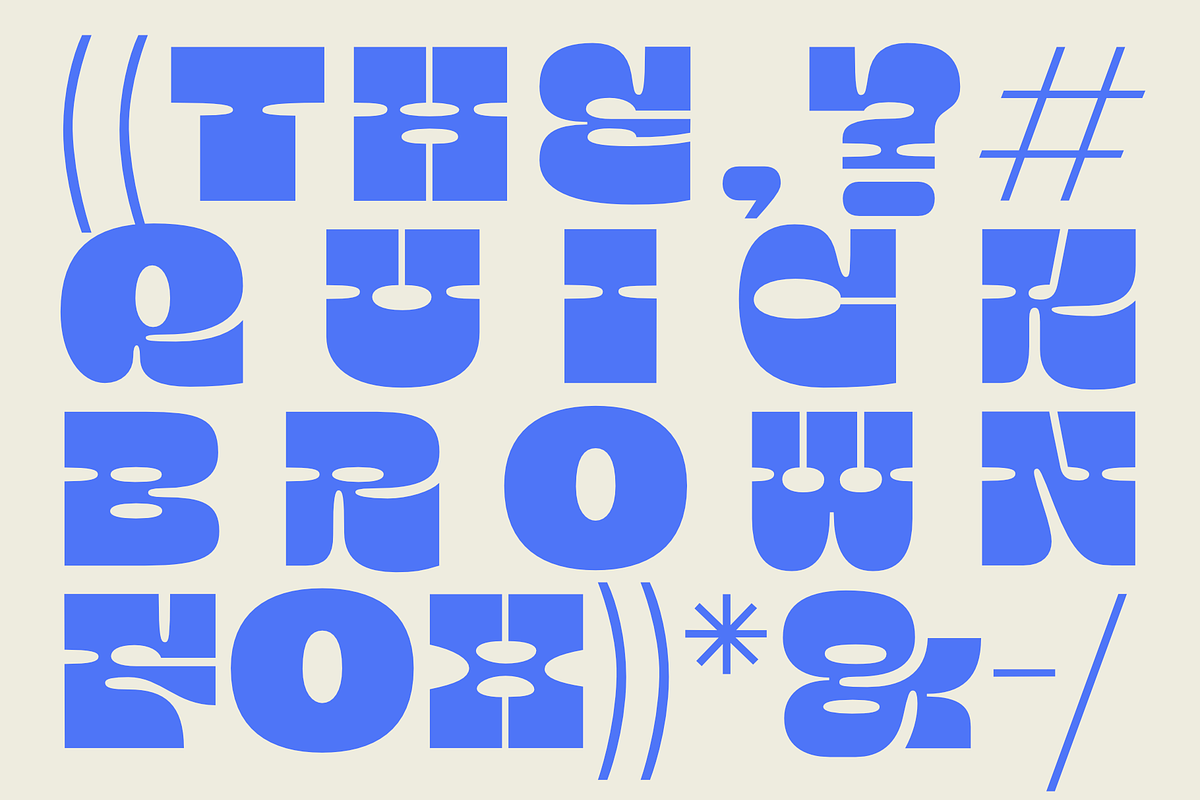 Oui Equinoct Decorative Font, a Slab Serif Font by Oui Studio (Photo 2 of 10)