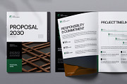 Proposal Magazine Template, a Magazine Template by Portocraft (Thumbnail 1 of 6)