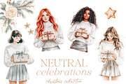 Watercolor Christmas Graphics, a Seasonal Illustration by studioequinox (Thumbnail 3 of 8)