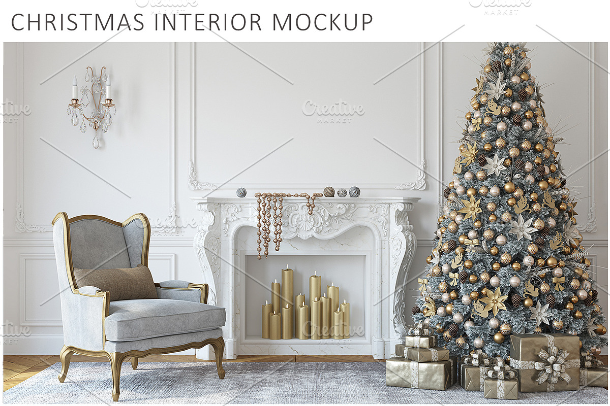 ELEGANT CHRISTMAS, a Templates & Theme by MyHomeMockups (Photo 1 of 2)