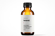 Boston Bottle Mockup Pack, a Packaging Mockup by Designer Dude (Thumbnail 6 of 6)