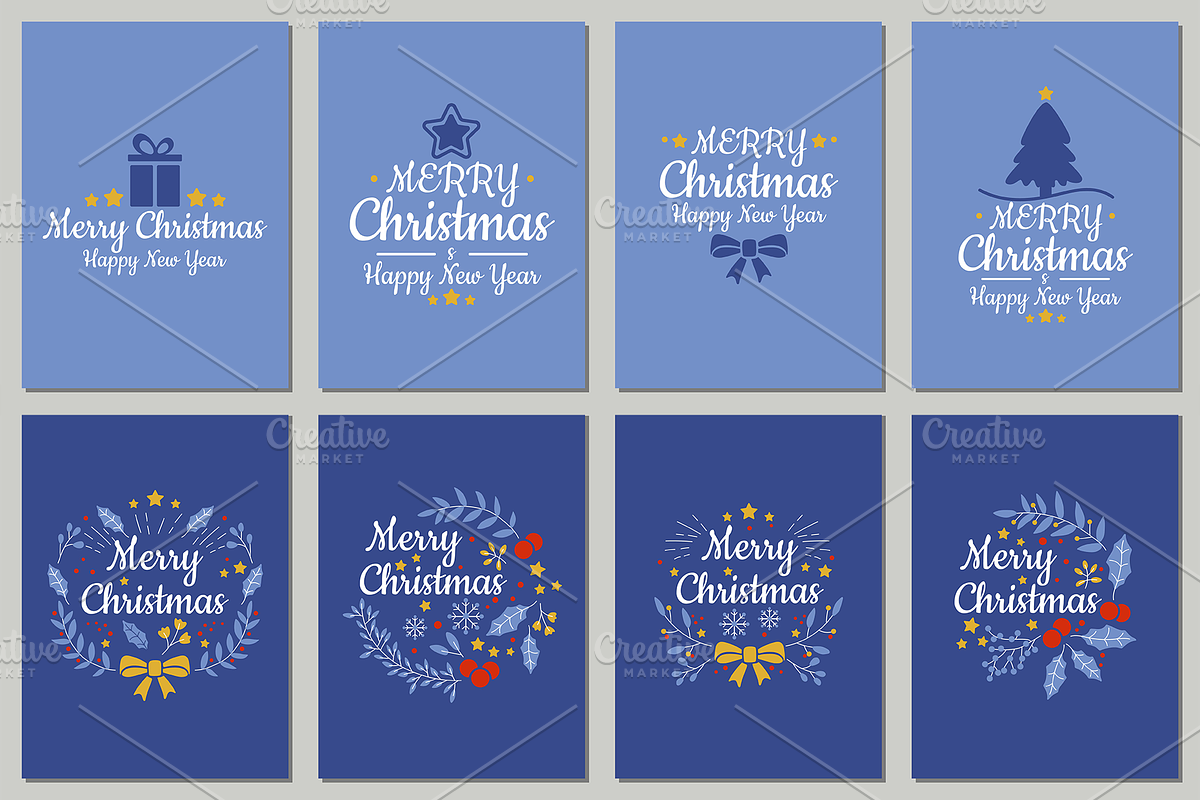 Marry Christmas Card, an Object Graphic by KartInnka (Photo 2 of 4)