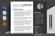 Resume/CV, a Resume Template by graphicforest (Thumbnail 3 of 5)