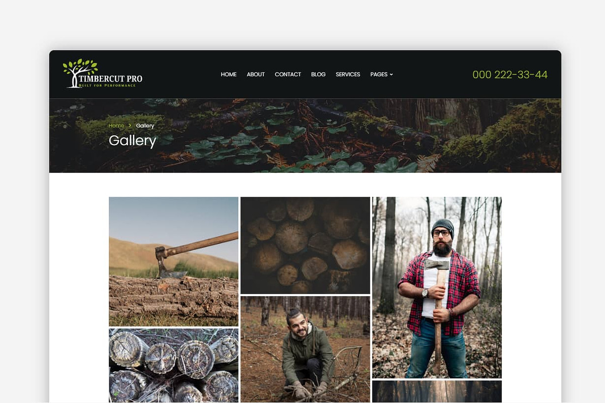 Tree Removal Service WordPress Theme, a WordPress Template by Your Theme Shop (Photo 5 of 9)