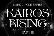 Ark - Psychedelic Art Nouveau Serif, a Serif Font by Fenotype (Thumbnail 10 of 13)