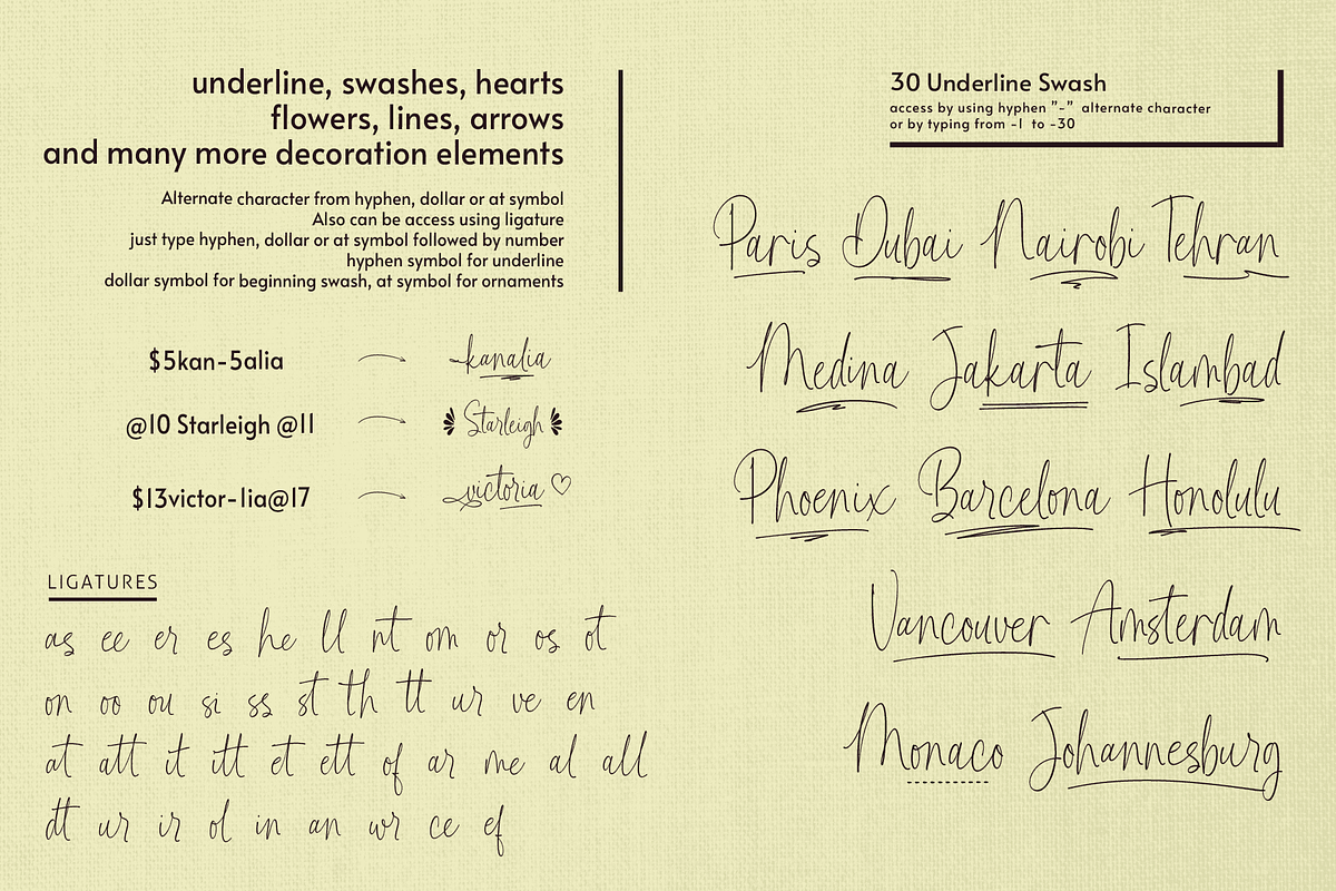 Kimberly Morgan Handwriting Font, a Handwritten Font by Letterhanna Studio (Photo 10 of 10)