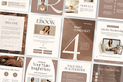 Coaching Ebook Template Canva Beige, a Magazine Template by DigiPax (Thumbnail 3 of 11)