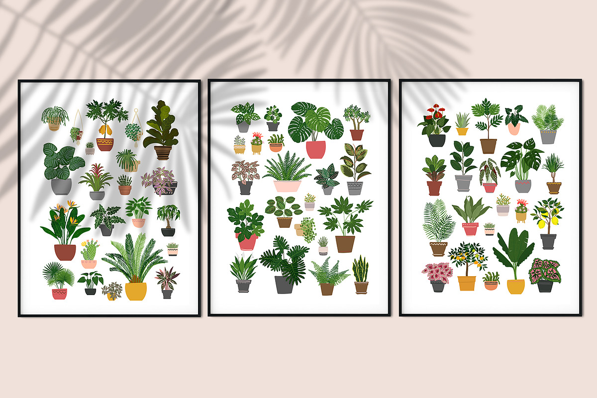 Tropical plants vector., an Illustration by irina.vaneeva (Photo 8 of 15)