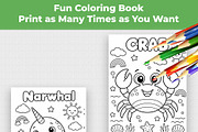 Animal Coloring Book for Kids, an Education Illustration by Mohammad Sarfaraz (Thumbnail 11 of 13)