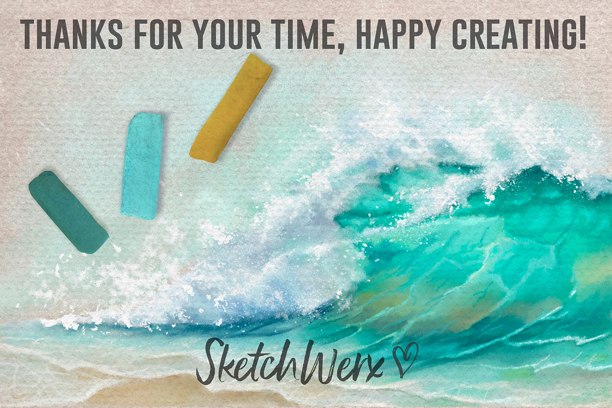 The Pastel Artist Set For Procreate, a Brush Add-On by SketchWerx (Photo 9 of 9)