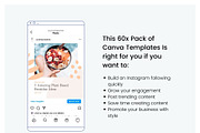 Wellness Instagram Feed Canva, a Social Media Template by Cultive Creative (Thumbnail 3 of 13)