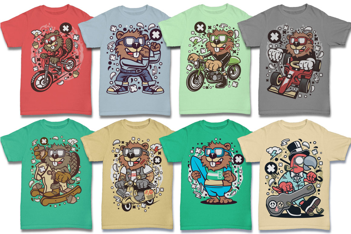 Cartoon Vector 6 Design Bundle, an Illustration by roach_graphic (Photo 4 of 29)