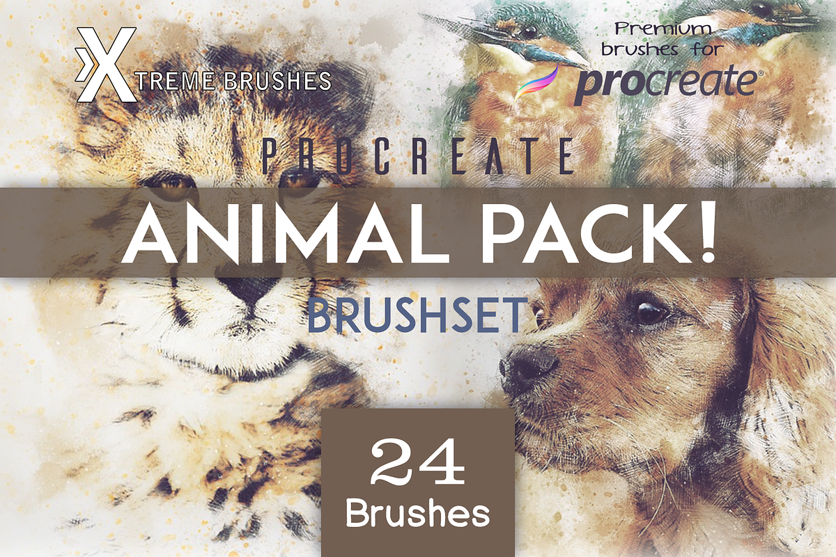 Procreate Animal Pack!
