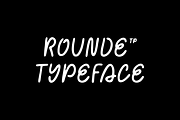 Rounde - Handwritten Rounded Font, a Handwritten Font by Typeparties (Thumbnail 1 of 9)