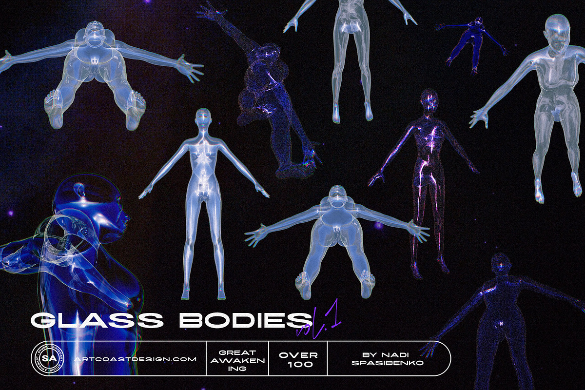 COSMIC AWAKENING 3D Objects & Poster, a Wallpaper Graphic by nadispasibenko (Photo 15 of 18)