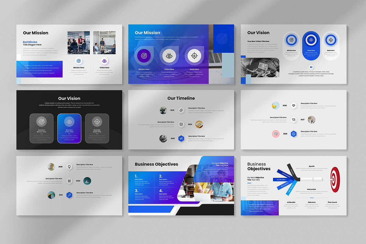 Business Plan Google Slides Template, a Presentation Template by GenerousArt (Photo 4 of 23)