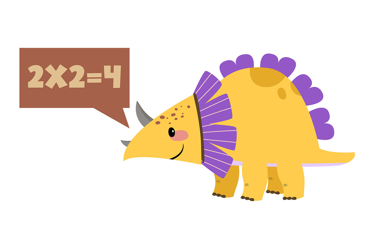 Back to School Dinosaur Clipart, an Education Illustration by the_myro (Photo 4 of 9)