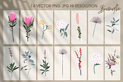 FLOWERY, a Pattern Graphic by MSNTY STUDIOX (Thumbnail 3 of 16)