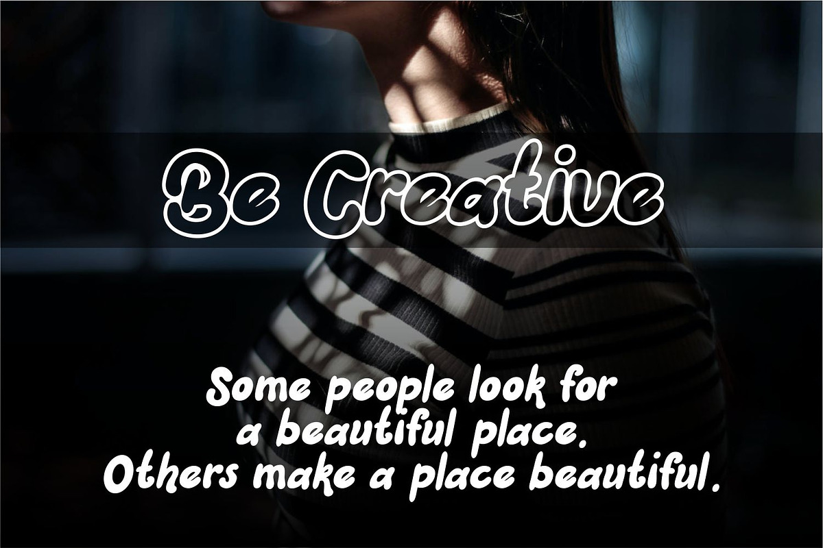 Ravioly Cute Bubble Font, a Script Font by WhymoreArt (Photo 6 of 10)
