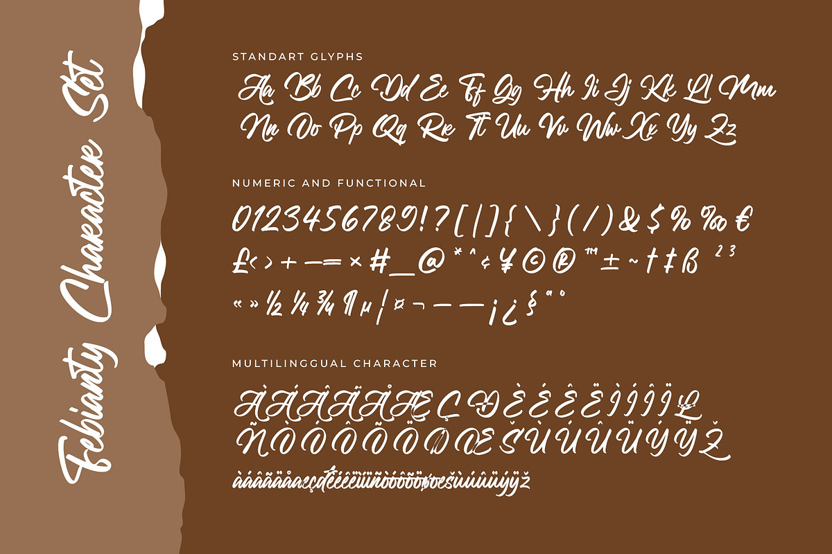 Febianty Modern Script Font, a Script Font by RantautypeStudio (Photo 16 of 16)