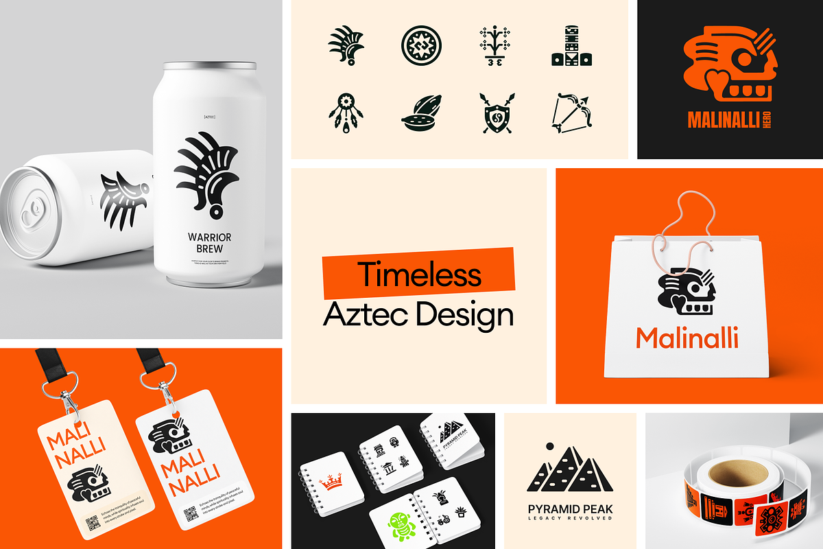 Glyph Aztec Icons, a Solid Icon by Prosymbols (Photo 5 of 6)