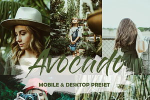 10 Vintage Avocado Lightroom Presets