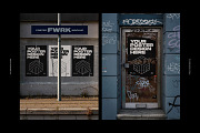 Urban Poster Wall Mockups, a Print Template by FLYERWRK (Thumbnail 10 of 11)