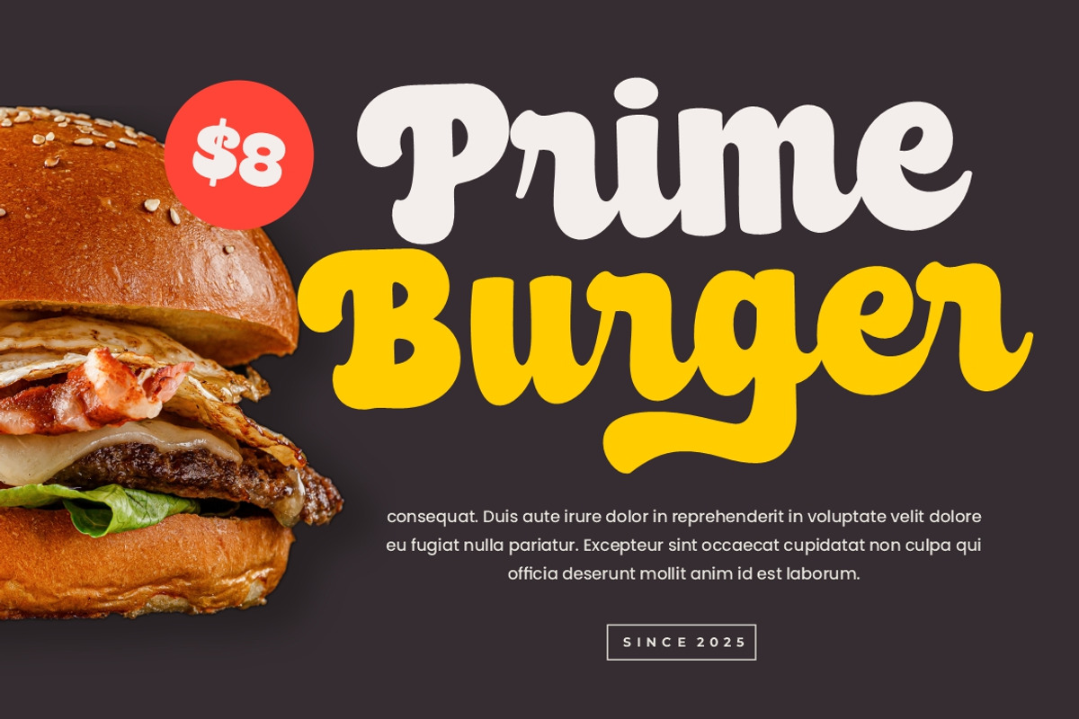 Milky Bun Font, a Sans Serif Font by HansCo Studio (Photo 4 of 10)