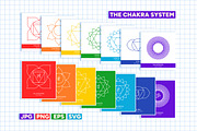 CHAKRA SYSTEM graphics collection, a Healthcare Illustration by LiiaLonn Studio (Thumbnail 2 of 6)