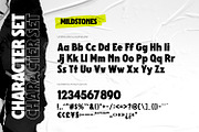Mildstones - Modern Bold Sans, a Sans Serif Font by ikiiko (Thumbnail 6 of 7)