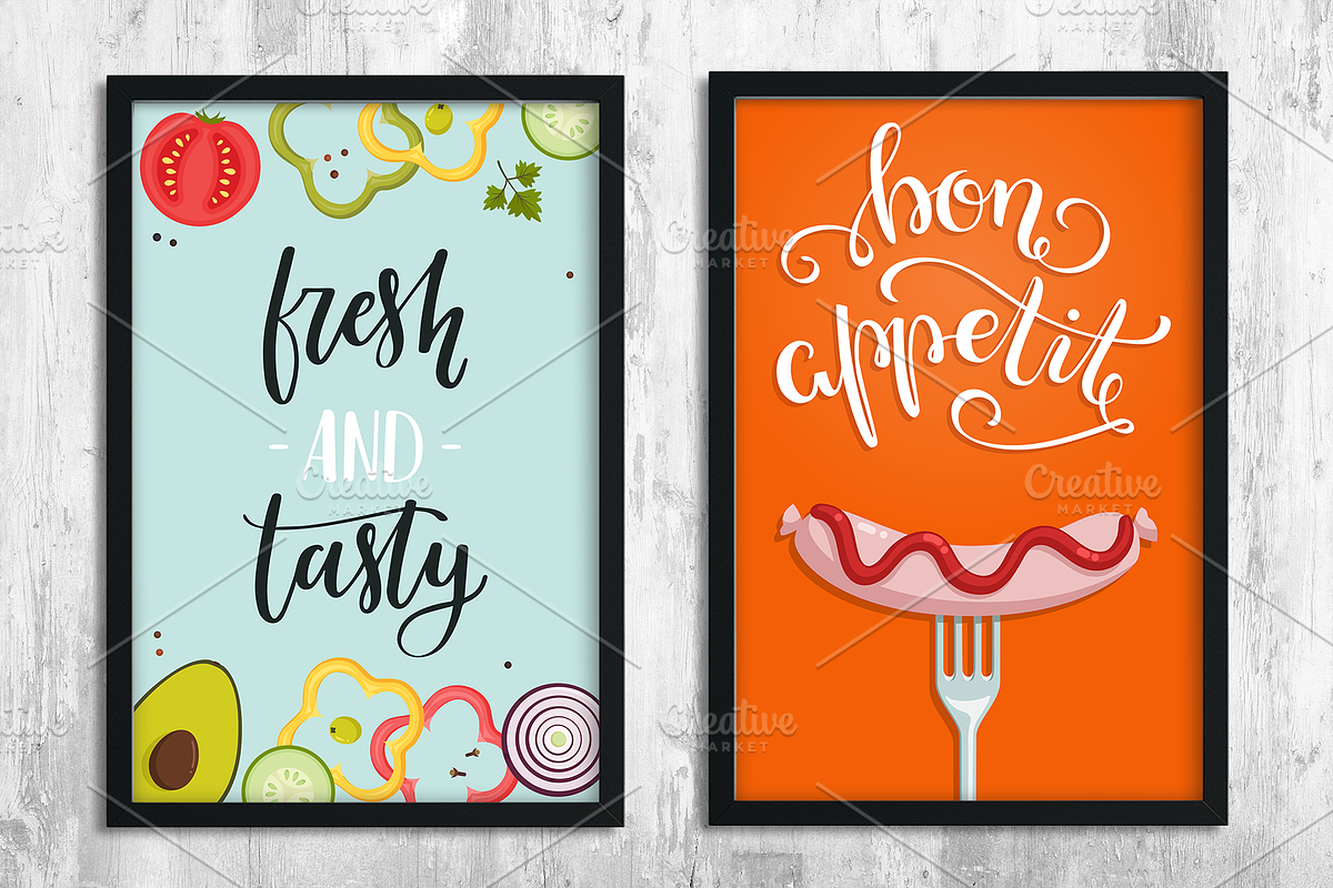 Breakfast Food Set, a Food Illustration by Anna Krestiannykova (Photo 7 of 14)
