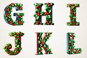 Christmas Cheer Alphabet Bundle, an Illustration by RobertsArt (Thumbnail 3 of 7)