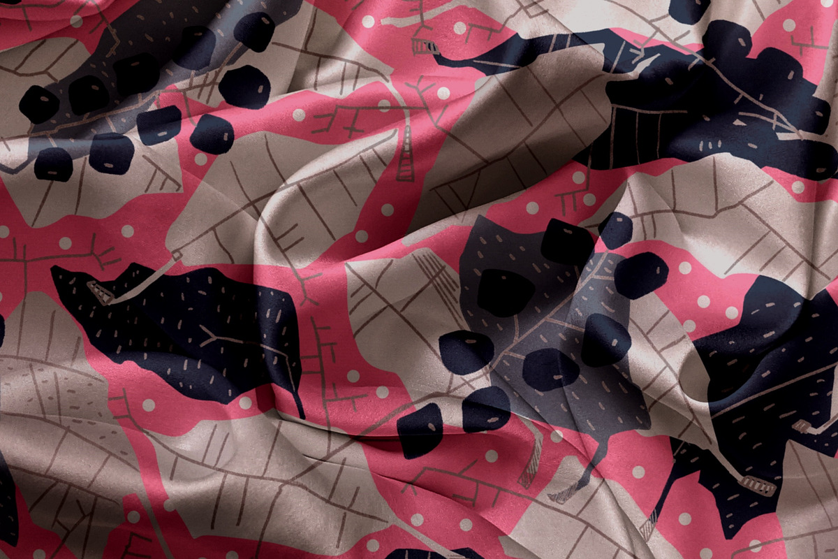 Abstract Botany Seamless Pattern, a Pattern Graphic by Marta & Livonka (Photo 6 of 9)